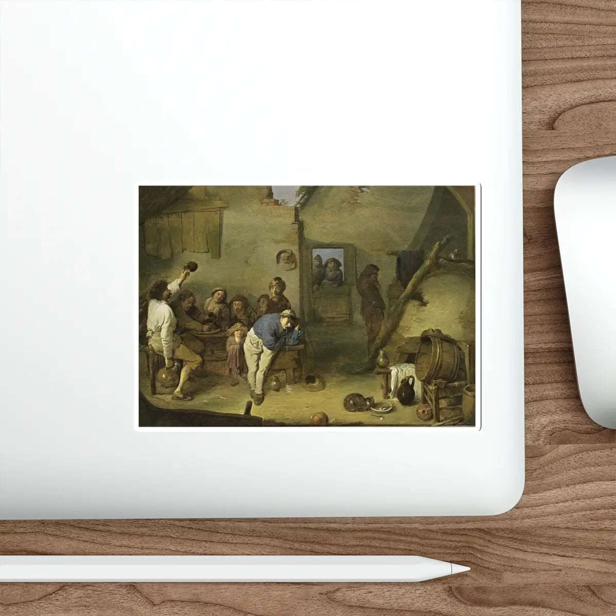 SKU:45087775053676506161 Sticker types:White Shape:Die-Cut Sizes:5" × 5"