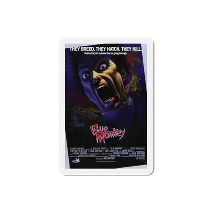 Blue Monkey 1987 Movie Poster Refrigerator Magnet 2 Inch - The Sticker Space