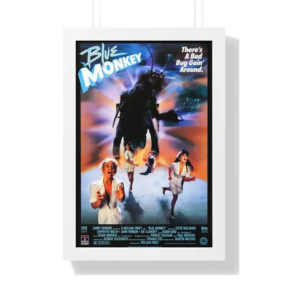 BLUE MONKEY (2) 1987 - Framed Movie Poster - The Sticker Space