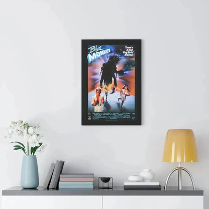 BLUE MONKEY (2) 1987 - Framed Movie Poster - The Sticker Space