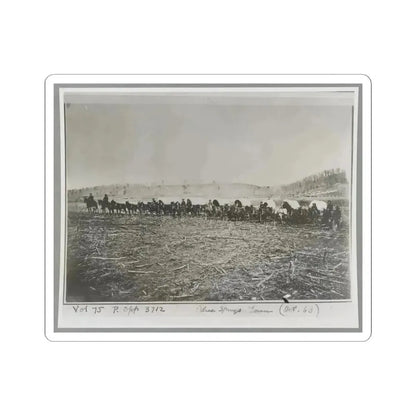 Blue Springs, Tenn., October 1863 (U.S. Civil War) STICKER Vinyl Kiss-Cut Decal 4 Inch White - The Sticker Space