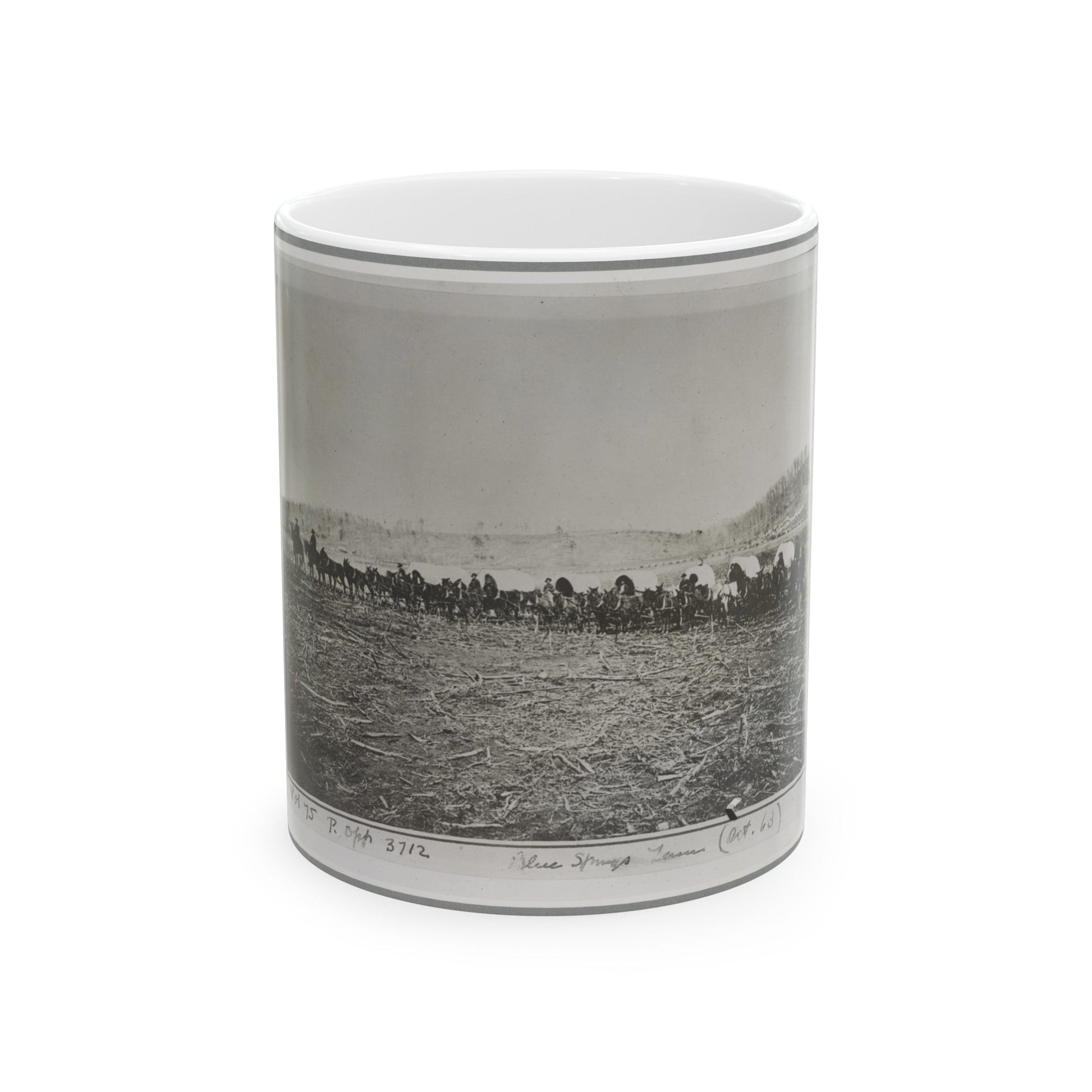 Blue Springs, Tenn., October 1863 (U.S. Civil War) White Coffee Mug-11oz-The Sticker Space