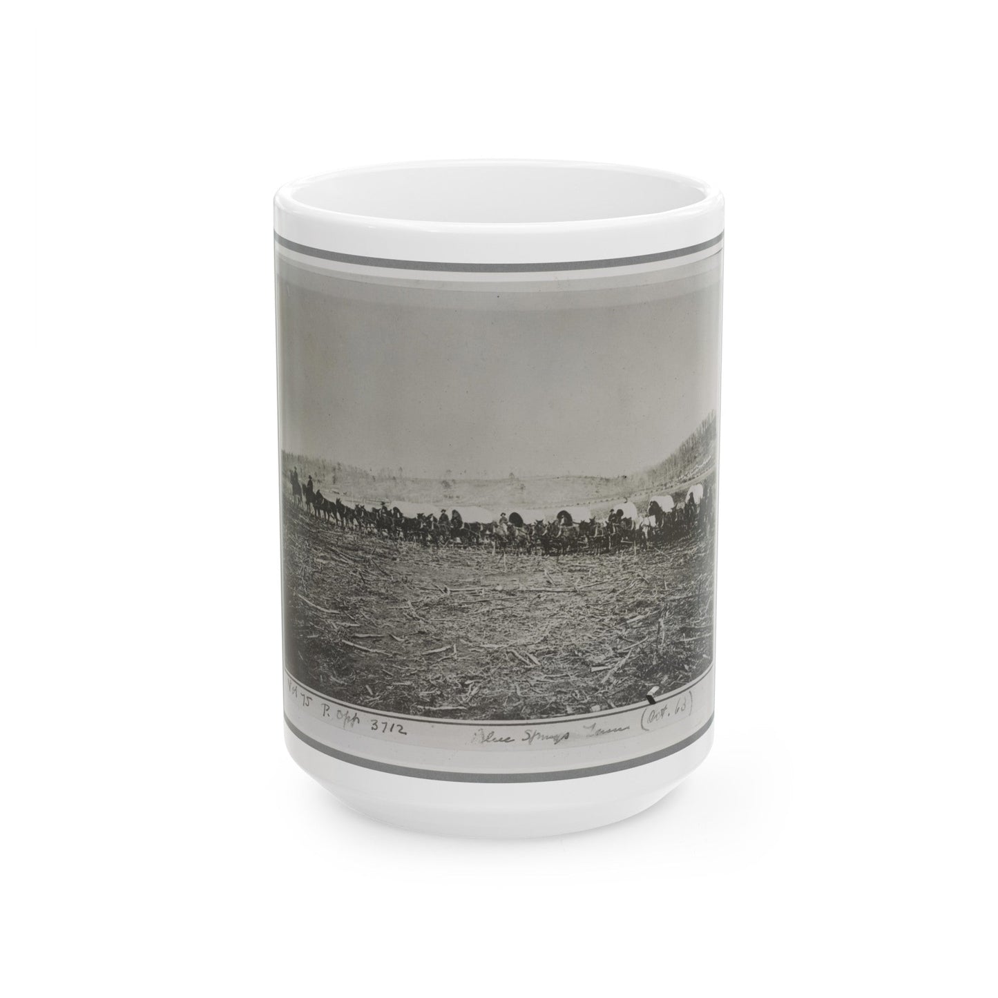 Blue Springs, Tenn., October 1863 (U.S. Civil War) White Coffee Mug-15oz-The Sticker Space