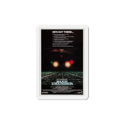 Blue Thunder 1983 Movie Poster Refrigerator Magnet 4 Inch - The Sticker Space