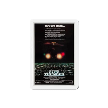 Blue Thunder 1983 Movie Poster Refrigerator Magnet - The Sticker Space