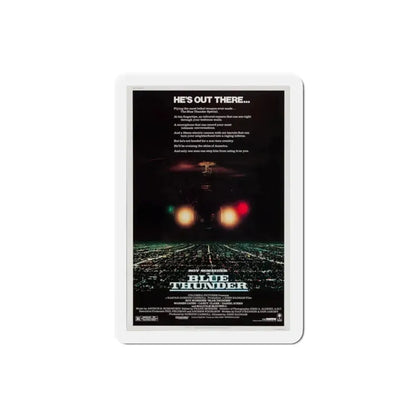 Blue Thunder 1983 Movie Poster Refrigerator Magnet - The Sticker Space