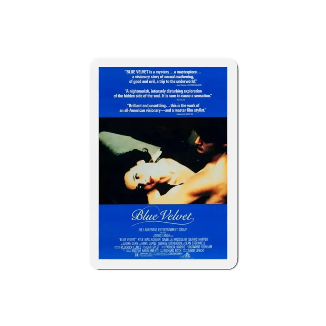 Blue Velvet 1986 2 Movie Poster Refrigerator Magnet - The Sticker Space