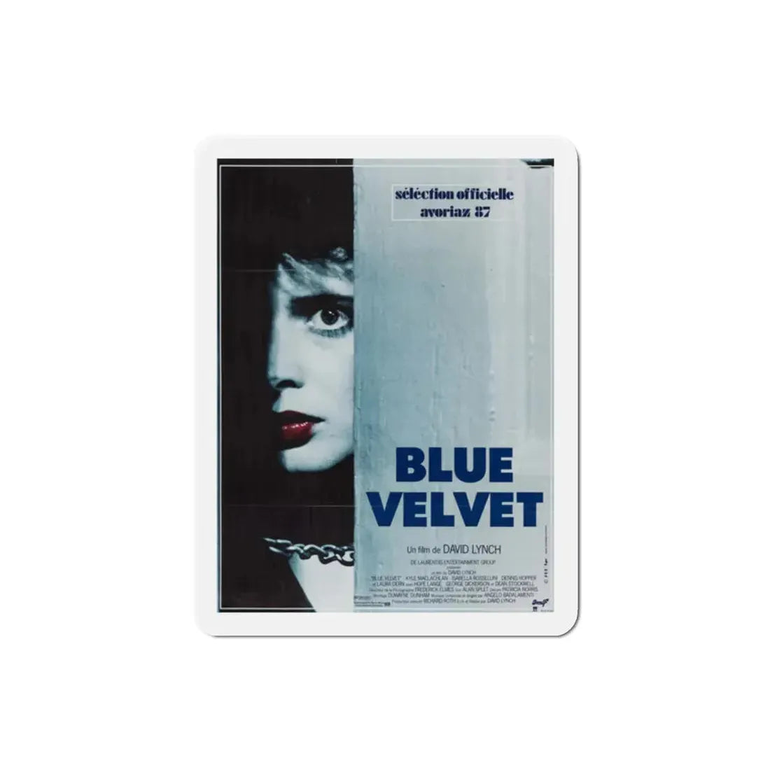 Blue Velvet 1986 Movie Poster Refrigerator Magnet 2 Inch - The Sticker Space