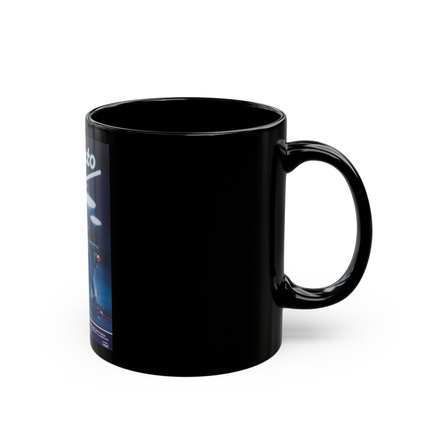 BLUE VELVET (FOREIGN) 1986 Movie Poster - Black Coffee Mug-The Sticker Space