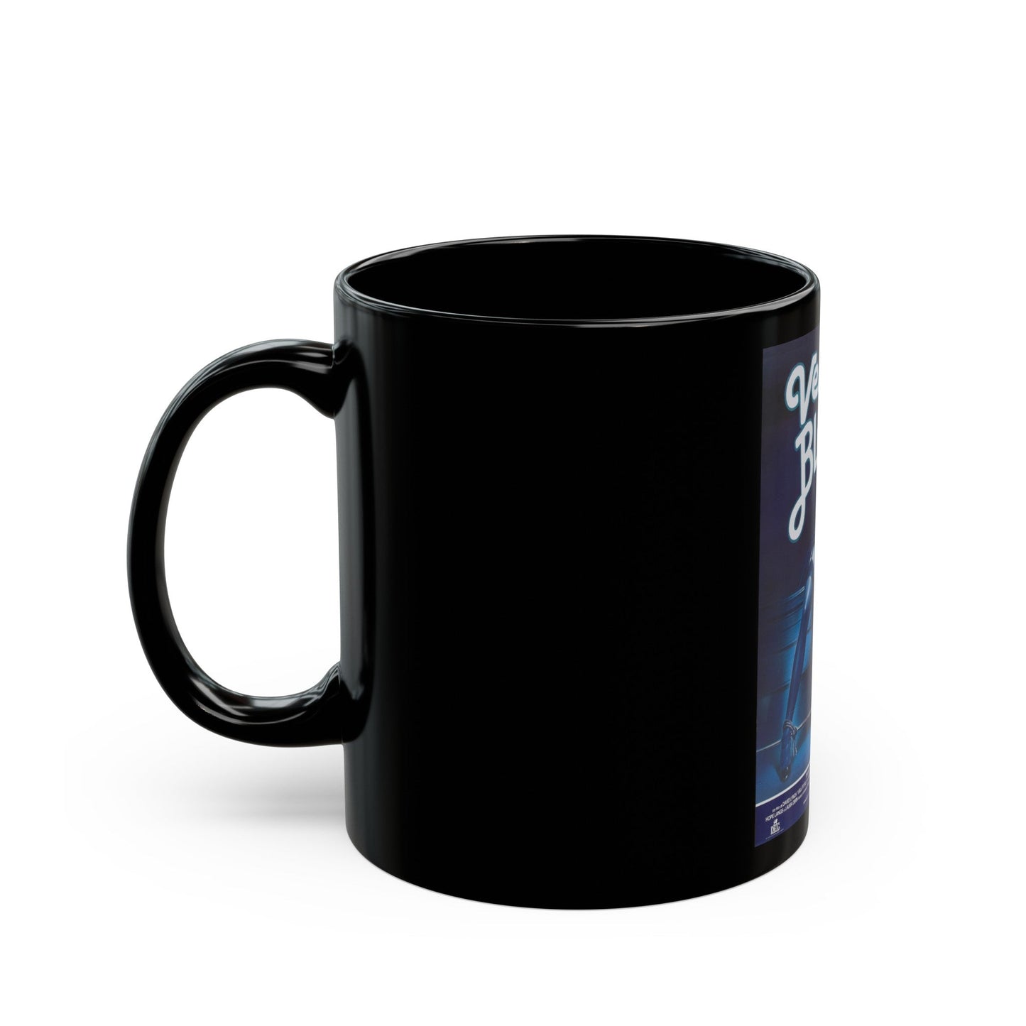 BLUE VELVET (FOREIGN) 1986 Movie Poster - Black Coffee Mug-The Sticker Space