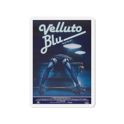 BLUE VELVET (FOREIGN) 1986 Movie Poster - Die-Cut Magnet-3" x 3"-The Sticker Space