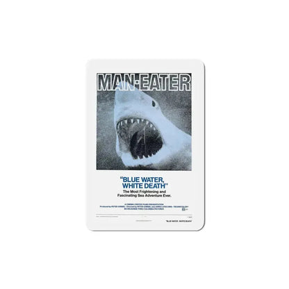 Blue Water White Death 1971 Movie Poster Refrigerator Magnet - The Sticker Space