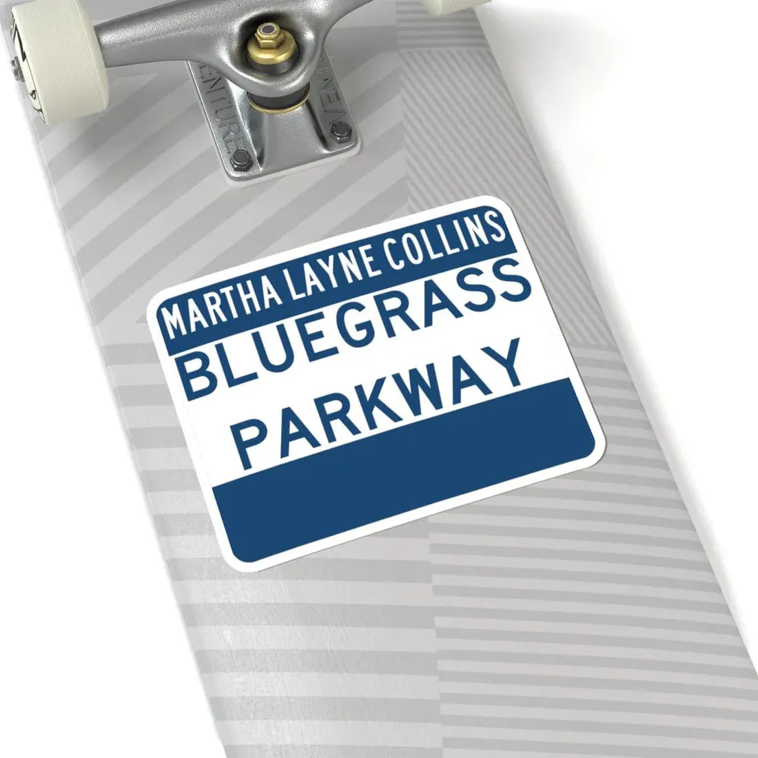 Bluegrass Parkway (Kentucky) (Road Sign) STICKER Vinyl Kiss-Cut Decal - The Sticker Space