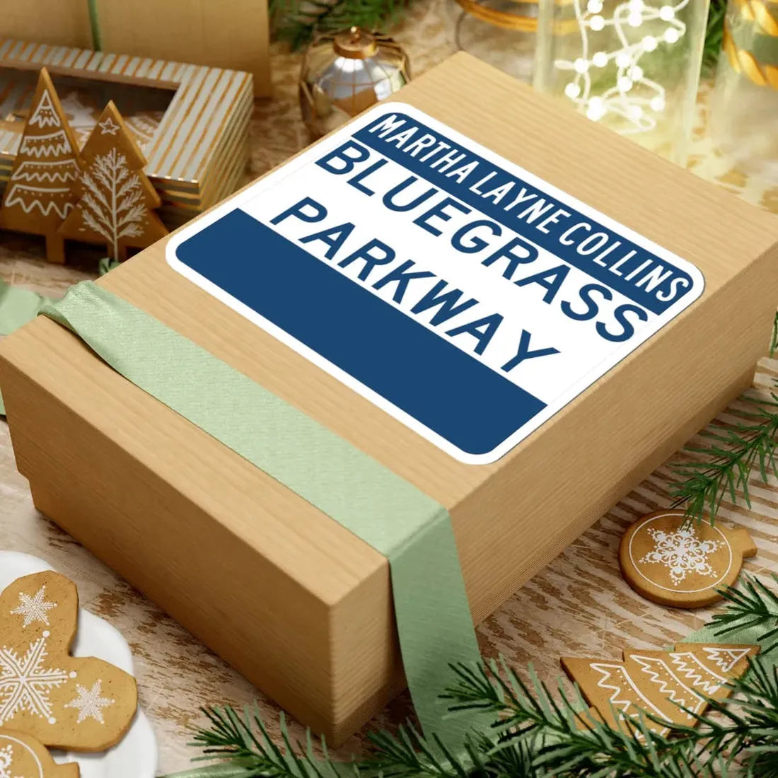 Bluegrass Parkway (Kentucky) (Road Sign) STICKER Vinyl Kiss-Cut Decal - The Sticker Space