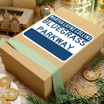 Bluegrass Parkway (Kentucky) (Road Sign) STICKER Vinyl Kiss-Cut Decal - The Sticker Space