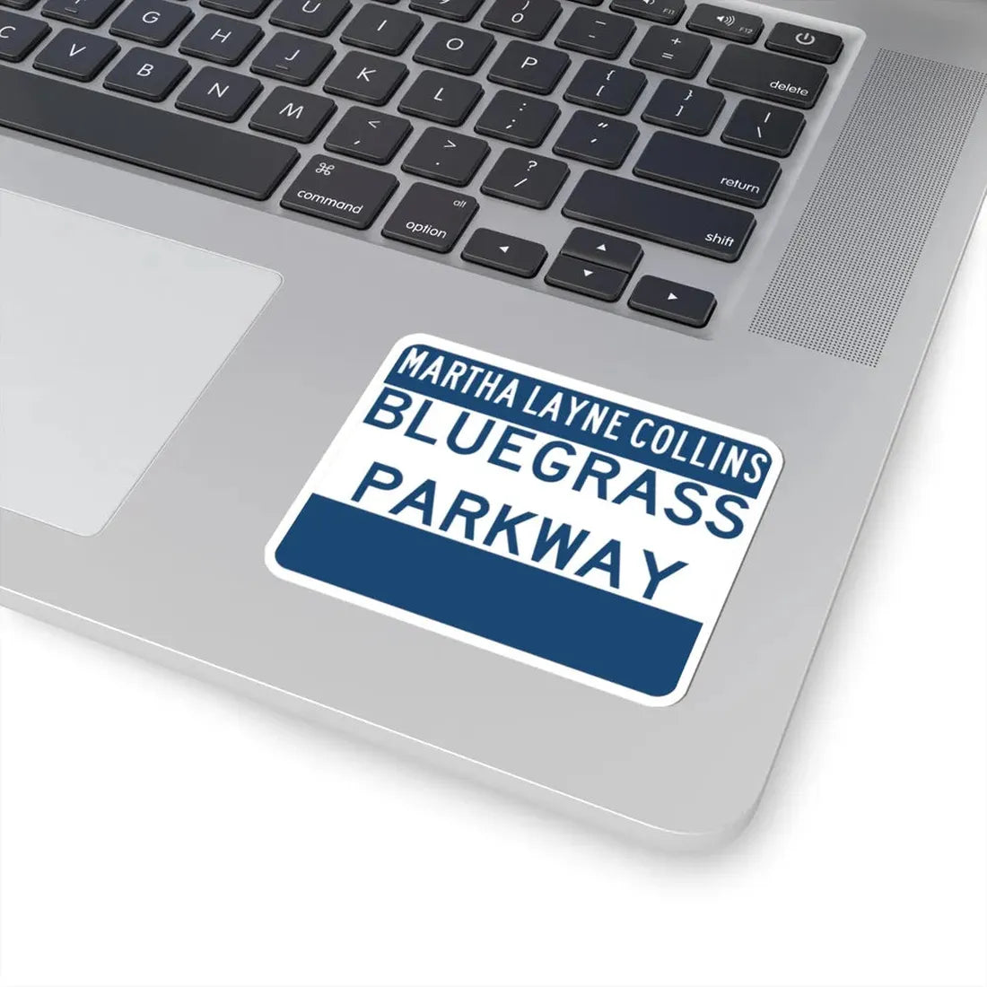 Bluegrass Parkway (Kentucky) (Road Sign) STICKER Vinyl Kiss-Cut Decal - The Sticker Space