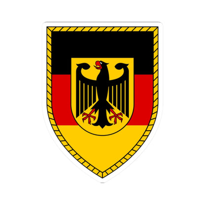 BMVg (Germany) (Coat of Arms) STICKER Vinyl Kiss-Cut Decal 2 Inch White - The Sticker Space