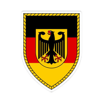 BMVg (Germany) (Coat of Arms) STICKER Vinyl Kiss-Cut Decal 4 Inch White - The Sticker Space