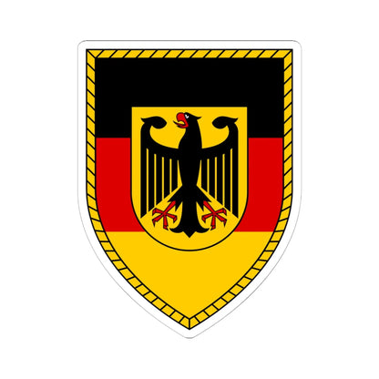 BMVg (Germany) (Coat of Arms) STICKER Vinyl Kiss-Cut Decal 6 Inch White - The Sticker Space