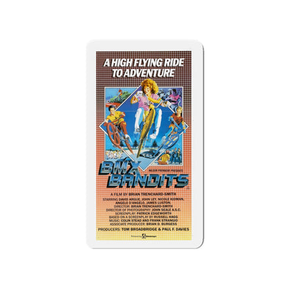 BMX BANDITS 1983 Movie Poster - Die-Cut Magnet-4" x 4"-The Sticker Space