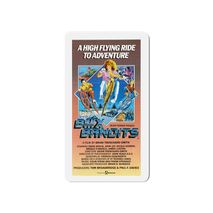 BMX BANDITS 1983 Movie Poster - Die-Cut Magnet-6 × 6"-The Sticker Space