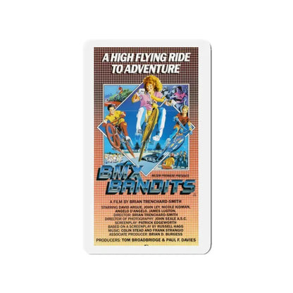 BMX BANDITS 1983 Movie Poster - Refrigerator Magnet 2 Inch - The Sticker Space