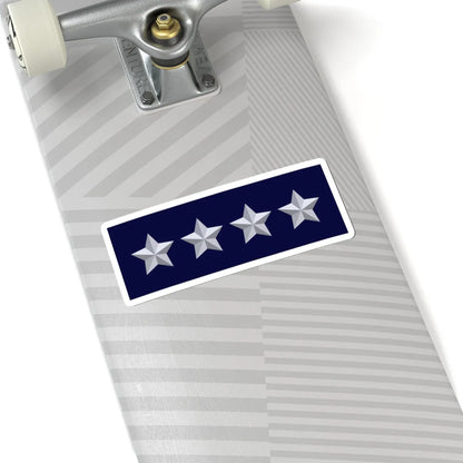 BN Admiral Star Plate (Bangladesh) (Coat of Arms) STICKER Vinyl Kiss-Cut Decal - The Sticker Space