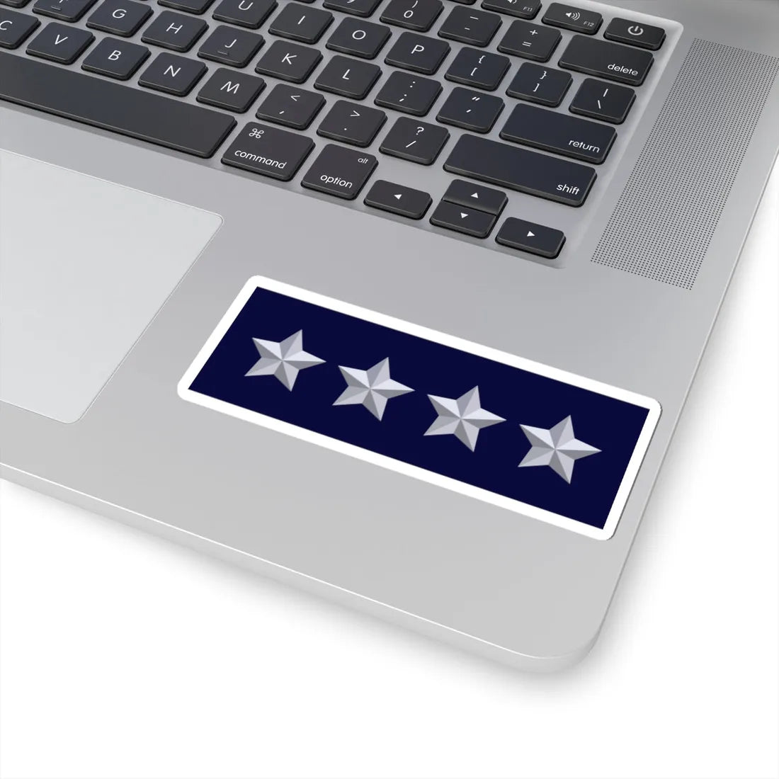 BN Admiral Star Plate (Bangladesh) (Coat of Arms) STICKER Vinyl Kiss-Cut Decal - The Sticker Space