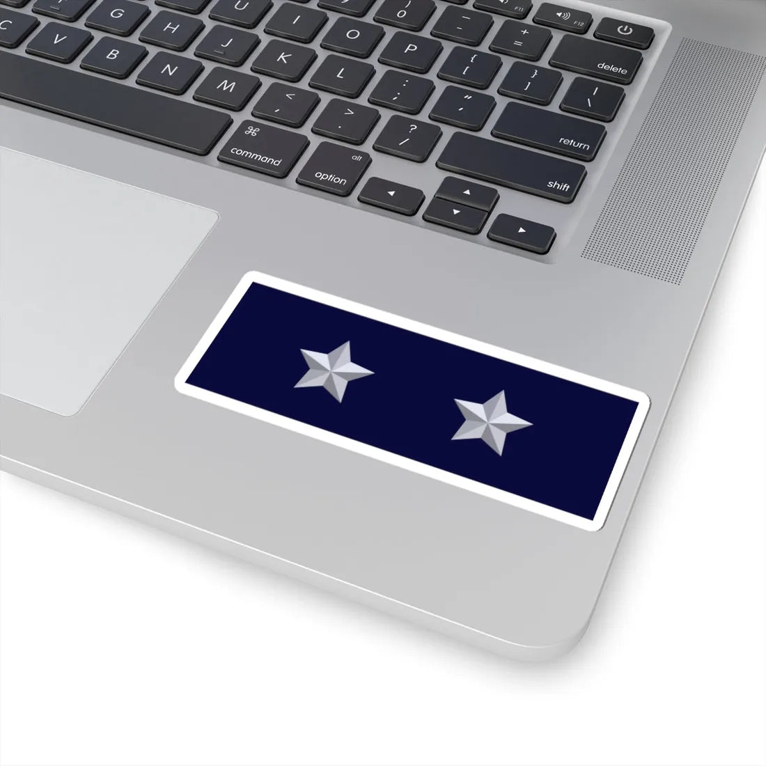 BN Rear Admiral Star Plate (Bangladesh) (Coat of Arms) STICKER Vinyl Kiss-Cut Decal - The Sticker Space