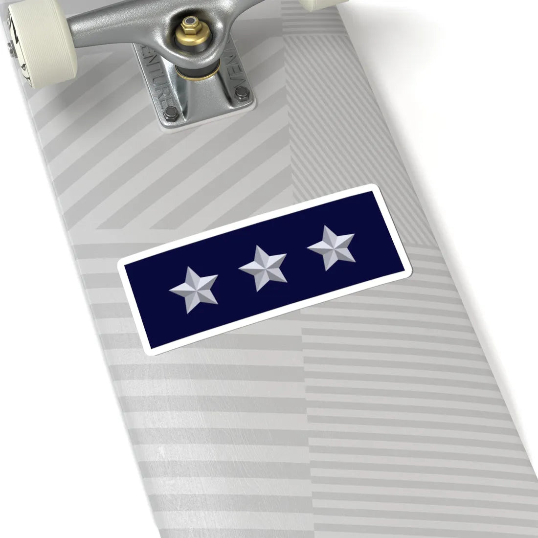 BN Vice Admiral Star Plate (Bangladesh) (Coat of Arms) STICKER Vinyl Kiss-Cut Decal - The Sticker Space