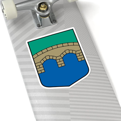 Bēnes pagasta ģerbonis (Latvia) (Coat of Arms) STICKER Vinyl Kiss-Cut Decal - The Sticker Space