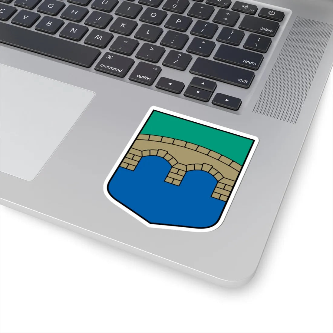 Bēnes pagasta ģerbonis (Latvia) (Coat of Arms) STICKER Vinyl Kiss-Cut Decal - The Sticker Space