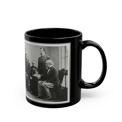 Board Which Tried Lincoln Conspirators (U.S. Civil War) Black Coffee Mug-The Sticker Space