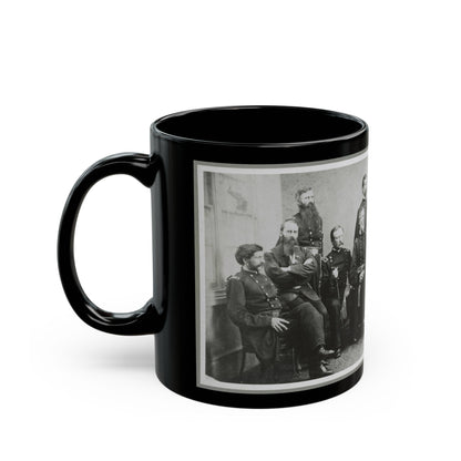 Board Which Tried Lincoln Conspirators (U.S. Civil War) Black Coffee Mug-The Sticker Space