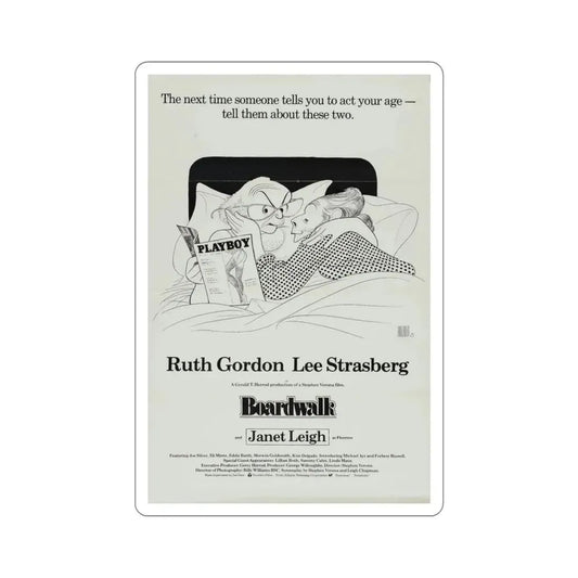 Boardwalk 1979 Movie Poster STICKER Vinyl Die-Cut Decal 6 Inch - The Sticker Space