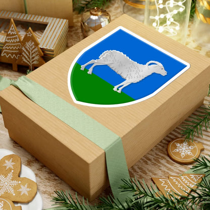 Boazum wapen (Netherlands) (Coat of Arms) STICKER Vinyl Kiss-Cut Decal - The Sticker Space