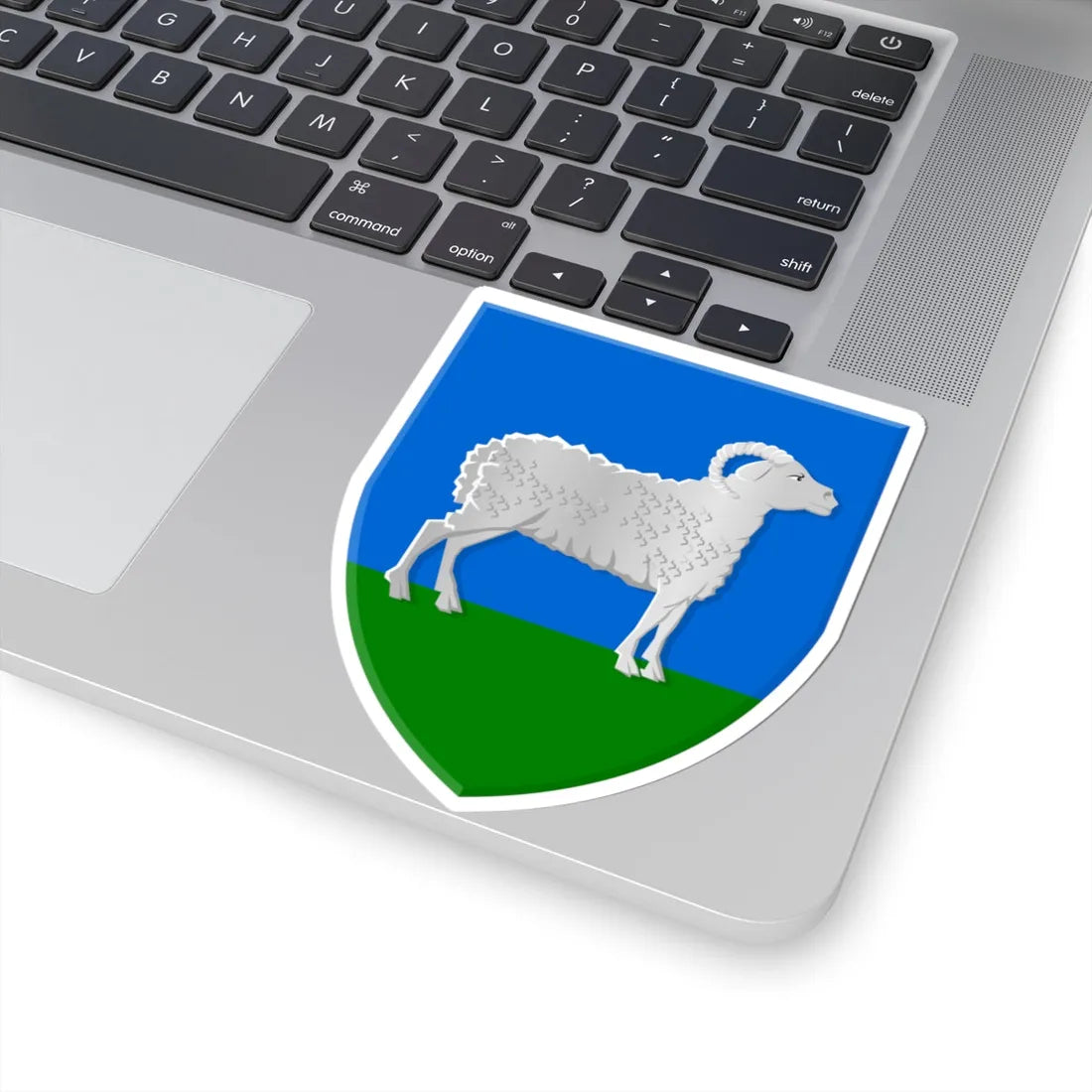 Boazum wapen (Netherlands) (Coat of Arms) STICKER Vinyl Kiss-Cut Decal - The Sticker Space