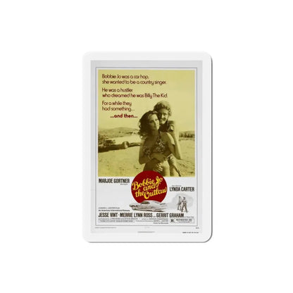 Bobbie Jo and the Outlaw 1976 Movie Poster Refrigerator Magnet - The Sticker Space
