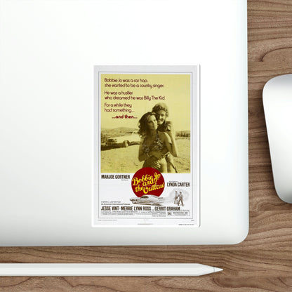 Bobbie Jo and the Outlaw 1976 Movie Poster STICKER Vinyl Die-Cut Decal-The Sticker Space