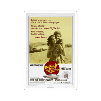 Bobbie Jo and the Outlaw 1976 Movie Poster STICKER Vinyl Die-Cut Decal-3 Inch-The Sticker Space