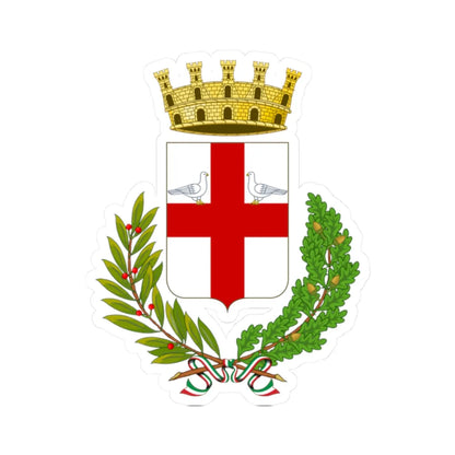 Bobbio-Stemma (Italy) (Coat of Arms) STICKER Vinyl Kiss-Cut Decal 2 Inch White - The Sticker Space