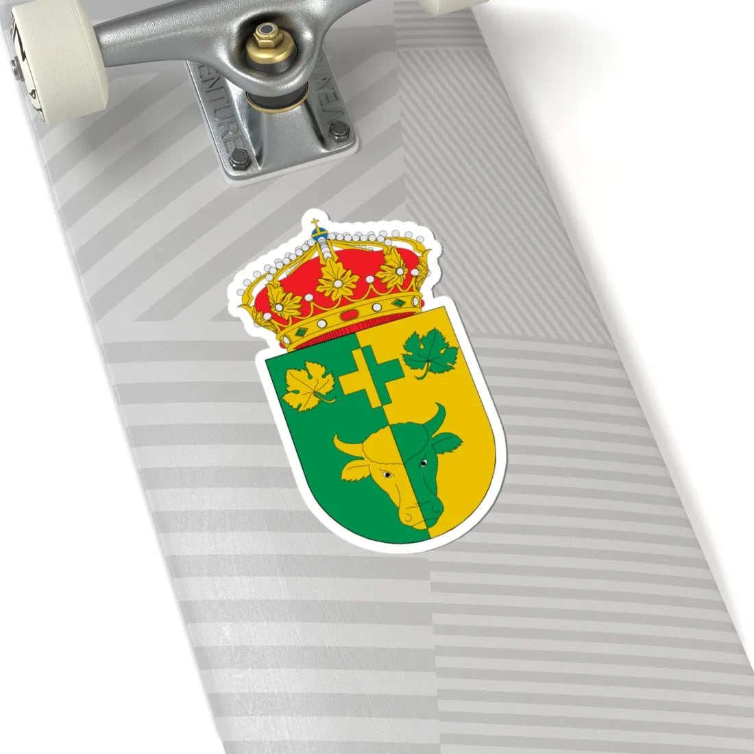Boborás (Spain) (Coat of Arms) STICKER Vinyl Kiss-Cut Decal - The Sticker Space