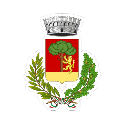 Bocchigliero-Stemma (Italy) (Coat of Arms) STICKER Vinyl Kiss-Cut Decal 3 Inch White - The Sticker Space
