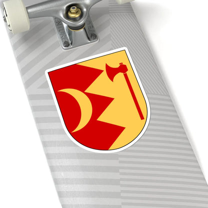 Boda vapen (Sweden) (Coat of Arms) STICKER Vinyl Kiss-Cut Decal - The Sticker Space