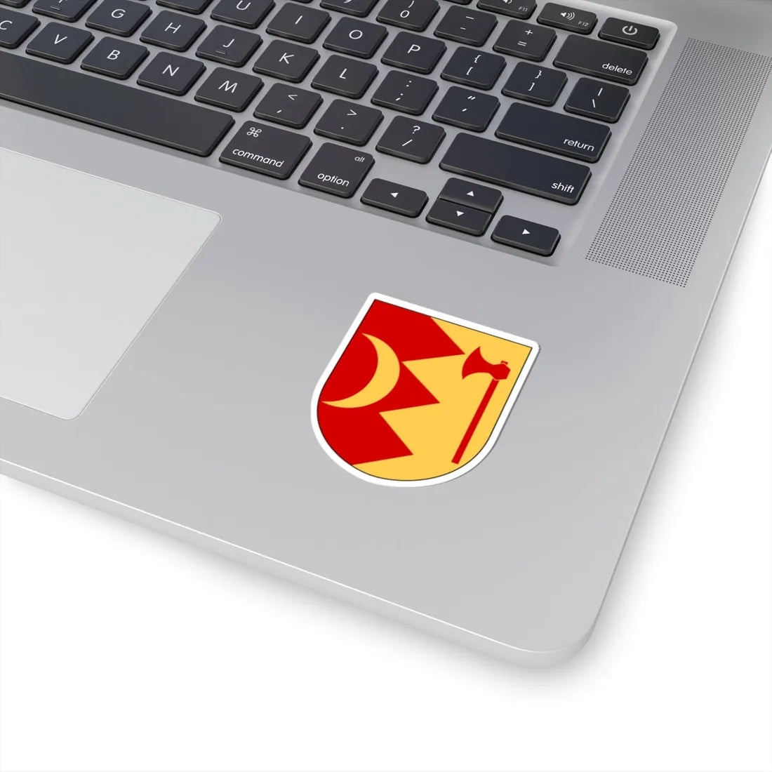 Boda vapen (Sweden) (Coat of Arms) STICKER Vinyl Kiss-Cut Decal - The Sticker Space