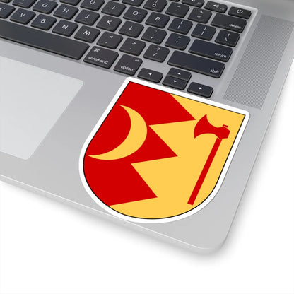 Boda vapen (Sweden) (Coat of Arms) STICKER Vinyl Kiss-Cut Decal - The Sticker Space