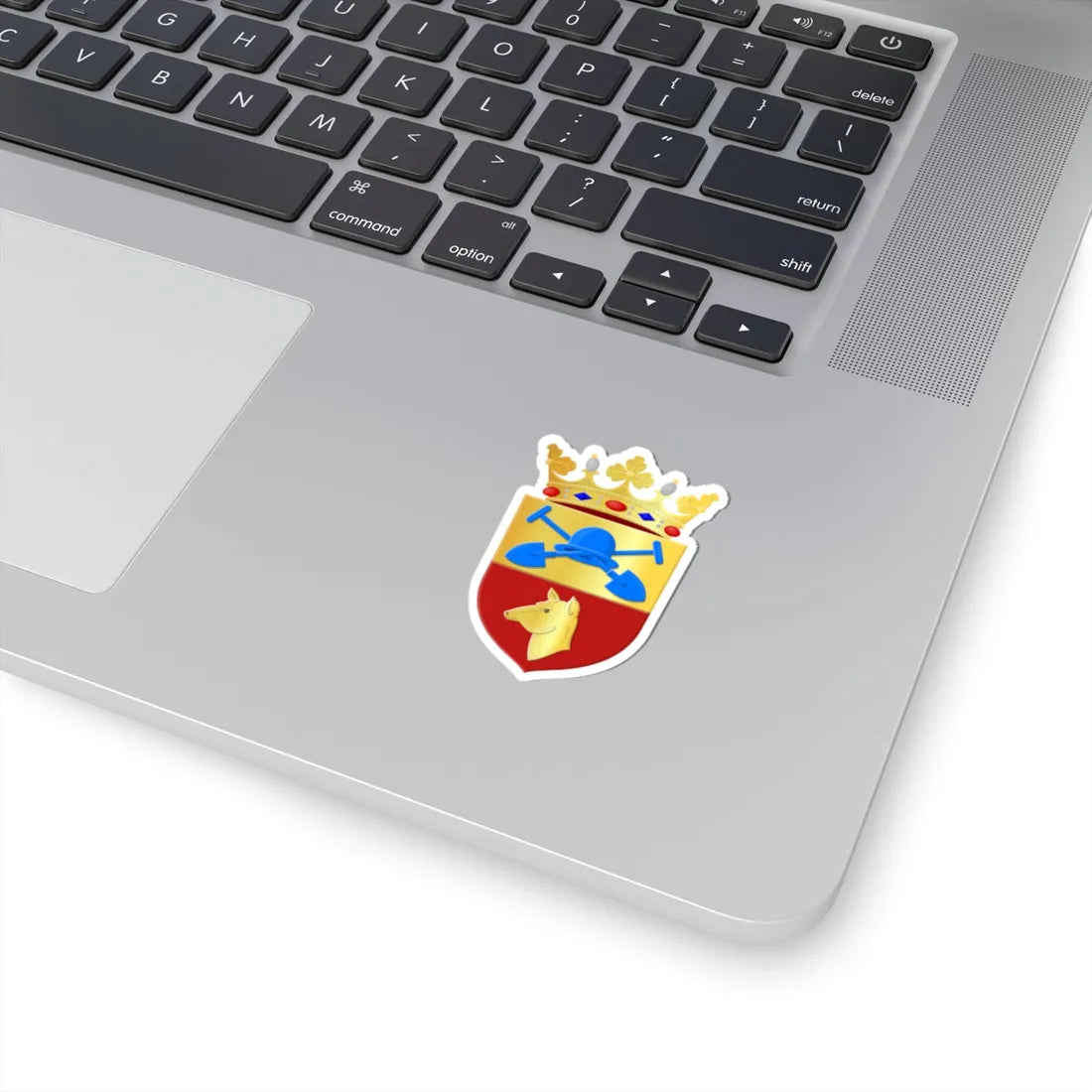 Bodegraven-Reeuwijk wapen (Netherlands) (Coat of Arms) STICKER Vinyl Kiss-Cut Decal - The Sticker Space