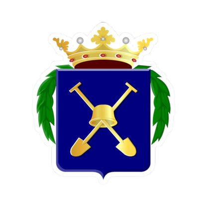 Bodegraven wapen (Netherlands) (Coat of Arms) STICKER Vinyl Kiss-Cut Decal 2 Inch White - The Sticker Space