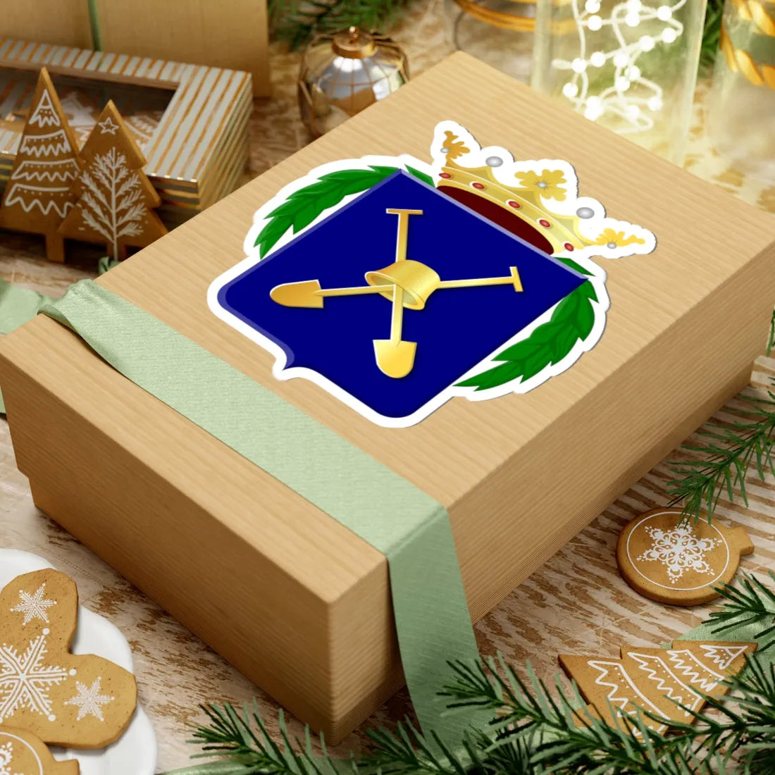 Bodegraven wapen (Netherlands) (Coat of Arms) STICKER Vinyl Kiss-Cut Decal - The Sticker Space