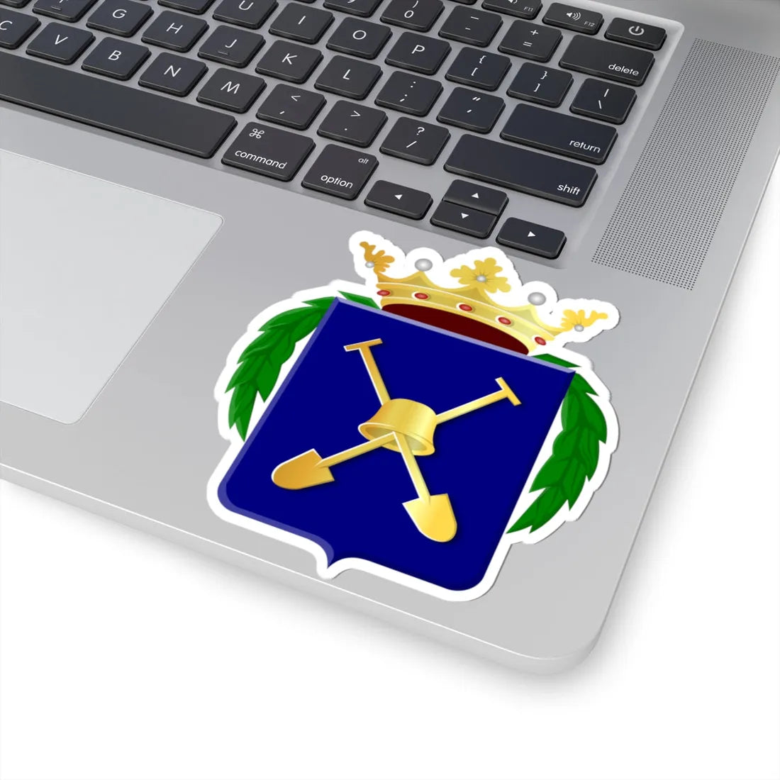 Bodegraven wapen (Netherlands) (Coat of Arms) STICKER Vinyl Kiss-Cut Decal - The Sticker Space